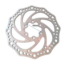 전동킥보드 디스크 브레이크 로터 140mm 6홀 44mm, 물결, 1개