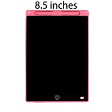 8.5 인치 LCD 쓰기 태블릿 드로잉 보드 어린이 낙서 스케치 장난감 칠판 매직 선물, 02 Pink 8.5 inch