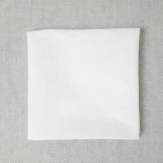 힐러스 국산 무지 아사면 손수건 화이트 5매 세트