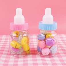 [이브닝메종] 미니 젖병 투명 케이스 2color, 블루 rsI2, 1개