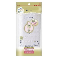 키쿠론 아와스타 아와루 샤워타월 슈퍼 소프트, 1개, 화이트