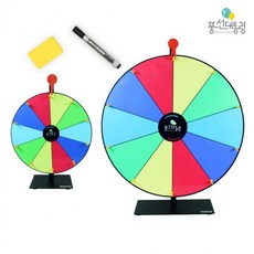 별도표기 파티 분위기 UP 복불복 룰렛 회전판 돌림판 원판돌리기 풍선대통령 이벤트룰렛 행사용 30cm, 1개