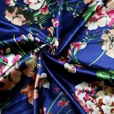 실크원단 프린트 시뮬레이션 실크 새틴 원단 기모노 DIY 바느질 꽃 가정 가구 장식 재료 천 200x150cm, 20) 20  200x150cm, 1개