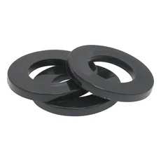 Yiqianyuan 나일론 일반 와셔 흑백 M2 M2.5 M3 M4 M5 M6 M8 M10 M22M24 플랫 심, 08 10Pcs M8X25X2.0, 01 Black