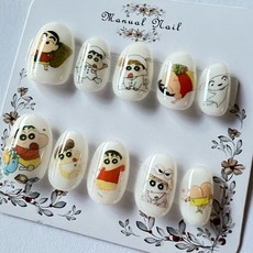 蠟筆小新系列穿戴甲, 1個, XS