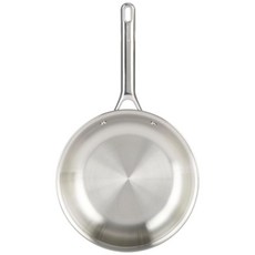 GoodCook 스트레이너 뚜껑이 있는 스테인리스 스틸 소스 팬 섭씨 250도(화씨 500도)까지 오븐 사용 가능 인덕션 사용 가능 모든 스토브탑과 호환 3중 레이어 구, 10인치