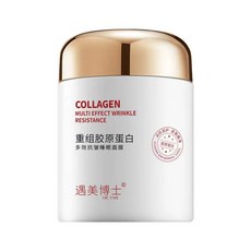 DR.YMR重組膠原蛋白多效睡眠面膜，夜間修護，淡化細紋，保濕鎖水，提亮膚色, 300g, 3個