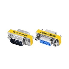 랜스타 DB9 RS232 시리얼 젠더 암수 LS-GEN-DB9MF, 1개