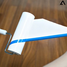 테이프 클리너 리필 돌돌이 먼지 제거기 사선 컷팅 테이프 12m 3P