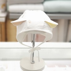 [AK플라자] [압소바] 네이처 오가닉 신생모 A2C31504 백IVORY, 42(1~3M), 1개