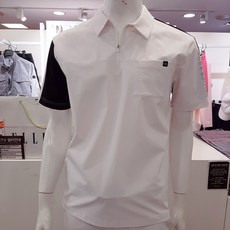 엘르골프 편안하고 깔끔한 앞포켓 포인트 우븐티셔츠 6K-35205820