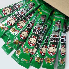 TAOKENOI 빅롤 그릴드 씨위드롤 클래식향 바삭한 대용량 김스낵 간식, 3g, 40개