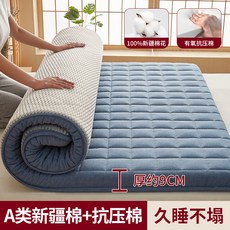 접이식 자취방 라지킹토퍼 두꺼운이불패드 바닥 돌침대요 매트리스 손님용, 1cm, 16_H타입 두께 9cm 120x190cm