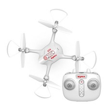SYMA 드론 X23 화이트 / 자동고도유지 원키이착륙 360도플립 초보자 입문자 교육용