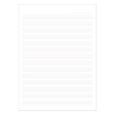 영어 떡메모지 노트 사선 14줄 한장씩 뜯어쓰는 두꺼운 좁은칸 노트, 100매