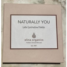 Elina Organics Naturally You Mermaid 아이섀도우 팔레트, Latte, 1