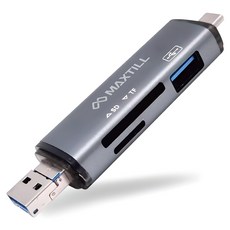 MAXTILL OTG 多功能 USB3.0 Type-C 讀卡機, 單一顏色, 1個, 多功能USB3.0 Type-C讀卡機, MT-R307