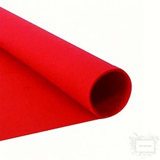 청양 칼라펠트 롤 접착 518H 빨강색 60x230cm, 상세 설명 참조