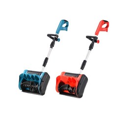 충전식 제설기 마당 넉가래 겨울철 제설용 가정용 소형 헤어라인 10칸 배터리 3개 충전기 1개, 헤어라인 배터리 없음