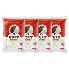 삼립 미니 꼬마호빵 4봉, 단팥호빵 4봉, 4개, 240g