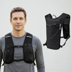 ZenLiv 초경량 통기성 트래일 러닝 조끼 아웃도어 베스트 백팩 생활방수