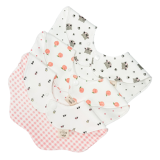 벨베이비 아기 양면 턱받이 3종 세트, Z, 3개입, 1세트