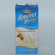 아몬드브리즈 언스위트 무가당 식물성 우유 비건 시리얼 용, 1ml