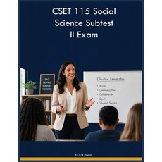 (英文圖書)CSET 115 Social Science Subtest II Exam 平裝版, Yrt Educational Group, English, Paperback