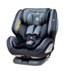 SafetyBaby 適德寶 SL支撐腳 0-12歲 isofix安全帶兩用 通風型汽車安全座椅 汽座, 灰色