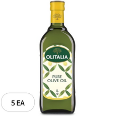 올리타리아 퓨어 올리브유, 1L, 5개