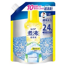Lenor 蘭諾 Boil Level 超強效除臭珠 黃變防護塊 柑橘白麝香 補充包, 1個, 1.04L