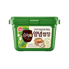 해표 쌈장 12가지양념으로 맛있게, 500g, 3개