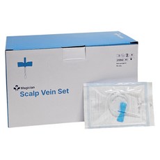 매지션 나비침 23G Scalp Vein Set 100개입 멸균 채혈세트, 1박스