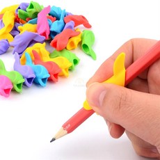 두두쇼핑몰샵 돌고래모양 필기보조 그립 그립펜 손 손편안