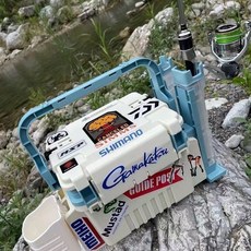 ASA桶魚桶釣椅活餌箱釣魚桶魚箱新款自鎖路亞釣箱多功能魚箱魚餌收納箱釣箱大容量海釣加厚可坐, 戰鬥灰,6L小號裸箱送【背帶/隔闆/貼紙】39.