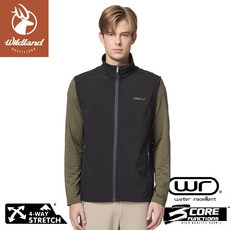 Wildland 荒野 男款 彈性超輕三層山旅機能背心 W2706