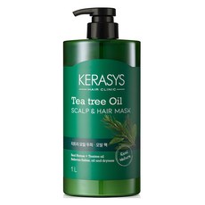 KERASYS 茶樹頭皮護理髮膜, 1個, 1L
