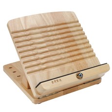 台灣製造 櫸木 10段式角度拉筋板, 天然櫸木色