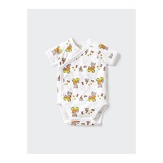 유니클로 그림책 컬렉션 바디 슈트 코구마 짱의 응텐슈 - 앞트임