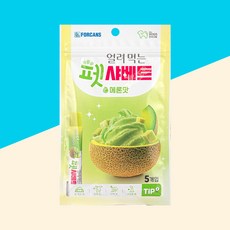 [포켄스] 얼려먹는 펫샤베트 메론맛(13g x5p), 5개, 13g, 메론