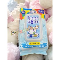蓓比適 零添加純水濕巾 80抽包, 1個, 1個裝