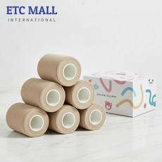 이티씨몰 자가점착 밴드 7.5cm 압박붕대 5+1 베이지