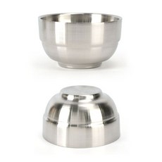 루마데이 2중 스텐 27종 어린이 밥그릇 죽그릇 10x5.8cm 12호, 상세페이지 참조, 1개