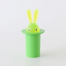 ALESSI Magic Bunny 魔法兔 牙籤筒 正品 三色可選 義大利設計 居家裝飾, 螢光綠, 1個