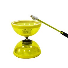 【Treewalker露遊】兒童扯鈴 培林扯鈴 透明七彩燈光 兒童三軸 安全扯鈴 空竹 童玩 兒童玩具, 1個, 小