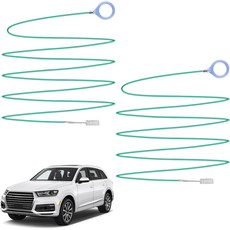 라수로아 984피트 2개 자동 선루프 배수구 청소 도구 청소기 튜브 브러시 롱 슬림 자동차 앞유리 와이퍼