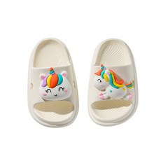 다나에 유아 귀여운 EVA 캐릭터 아동용 슬리퍼 샌들