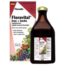 FLORA Floravital草本鐵維他命B配方飲, 700ml, 1瓶