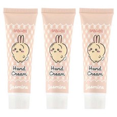 치이카와 핸드크림 우사기 자스민향, 30g, 3개