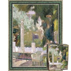 퍼즐피플 명화 500피스 1000피스 직소퍼즐 바비퍼즐 시리즈, 소로야 집 정원 500피스 액자포함(엔틱그린), 1개